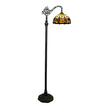 Tulip Tiffany-Style Floor Lamp