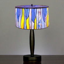 46cm Barossa Tiffany Stained Glass Table Lamp
