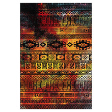 Multi-Coloured Southwestern Nebula Power-Loomed Rug