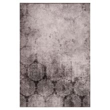 Dark Grey Glory Power-Loomed Rug