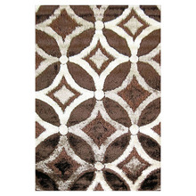 Brown Lantern Grandeur Power-Loomed Rug