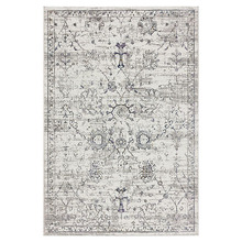 Light Grey Glamour Power-Loomed Rug