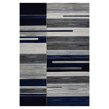 Grey & Blue Grain Sonny Power-Loomed Rug