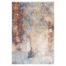 Multi-Coloured Coulee Power-Loomed Rug