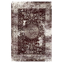 Red Retro Empire Power-Loomed Rug