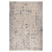 Grey & Beige Pleasure Power-Loomed Rug