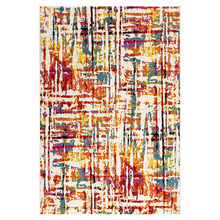 Multi-Coloured Maze Nebula Power-Loomed Rug