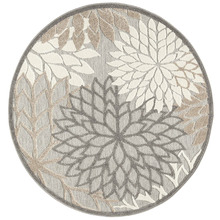 Lucca Miah Indoor/Outdoor Round Rug