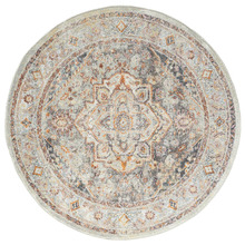 Kearney Raffa Power-Loomed Round Rug