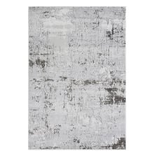 Silver Luna Power-Loomed Rug