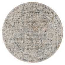 Sand Fantine Power-Loomed Round Rug
