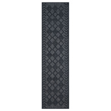 Charcoal Charm Power-Loomed Runner