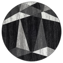 Alana Contemporary Round Rug
