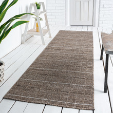 Thudhes Flat Weave Indoor/Outdoor Runner