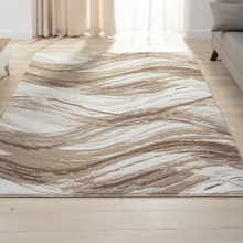 Brown Kindred Marble-Look Rug