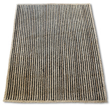 Black Uma Braided Cotton & Jute Rug