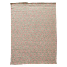 Pink Arrow Flat Weave Rug
