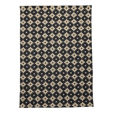 Black Star Flat Weave Rug