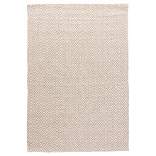 White Diamond Cotton & Jute Rug