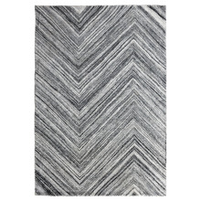 Grey & White Nuevo Wool-Blend Rug