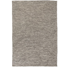Brown Lima Hand-Woven Cotton Rug