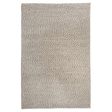 Ivory Fish Eye Hand-Woven Wool Area Rug