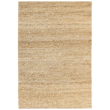 Natural & Beige Cuba Fx Hand-Braided Jute & Wool Rug