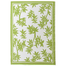 Floral Power-Loomed Outdoor Rug