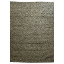 Charcoal Rox Flat-Woven Wool-Blend Rug