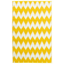 Chevron Power-Loomed Outdoor Rug