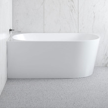 Blaze Gloss White Acrylic Corner Bath
