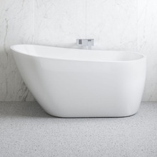 Assertio Gloss White Acrylic Freestanding Bath