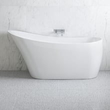 Perch 1680mm Gloss White Acrylic Freestanding Bath