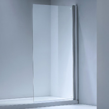 Tallow 800 x 1420mm Chrome Semi-frameless Bath Shower Screen