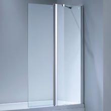 Tallow 960 x 1420mm Chrome Semi-frameless Bath Shower Screen