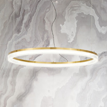 Crown Brass LED Pendant Light