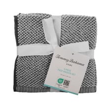 Washed Pebble 550GSM Cotton-Blend Face Washers (Set of 4)