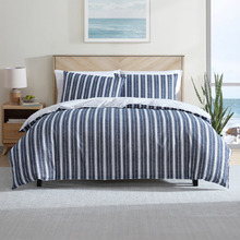 Nautica Stripe Cotton Quilt Cover Set