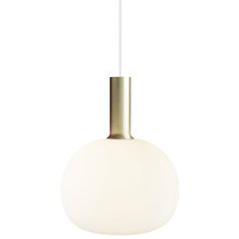 Alton Round Frosted Glass Pendant Light