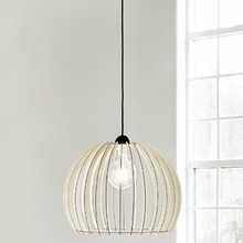 Chino Wood Interior Pendant Light