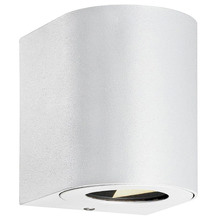 Canto White Aluminium Outdoor Up/Down Wall Light