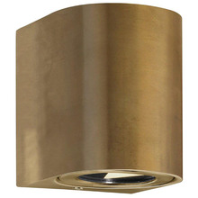 Canto Brass Outdoor Up/Down Wall Light