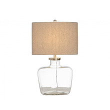 Dreamy Fillable Bottle Linen Lamp