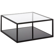 Callista Square Glass Coffee Table