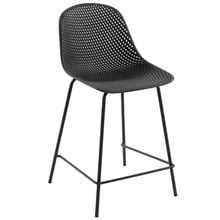 65cm Gertrude Metal & Plastic Outdoor Barstool