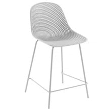 65cm Gertrude Metal & Plastic Outdoor Barstool