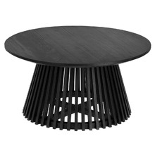 Darla Round Wooden Coffee Table