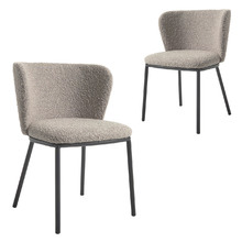 Isabel Boucle Dining Chairs (Set of 2)