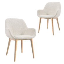Allister Boucle Dining Chairs (Set of 2)