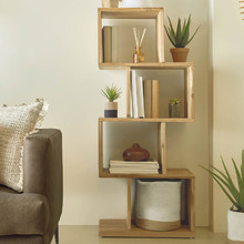Callie Teak Wood Shelving Unit